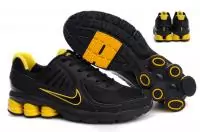 chaussures nike shox promos qualify taille 41-46 yellow discount sport chaussures